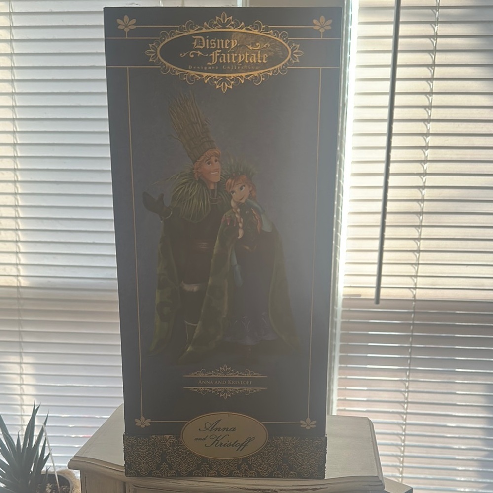 Disney Store Anna and Kristoff Doll Set - Fairytale Designer Collection